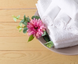 giặt khăn spa 2